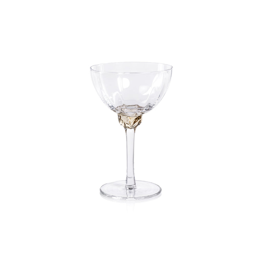 Colette Glassware - Martini/Cocktail Glass - Pastels - Drinkware by Carlyle Avenue