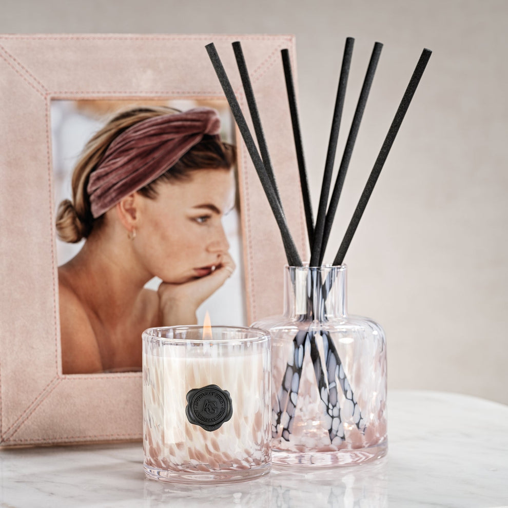 Opal Glass Reed Diffuser in Gift Box - Sea Salt Coastal Mist main image 1