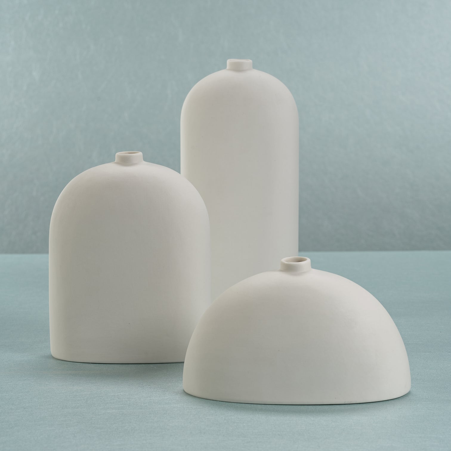 Lily White Ceramic Vase