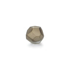 Faceted Frosted Taupe Vase - Vases by Carlyle Avenue