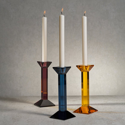Crystal Taper Holder - Candle Holders by Carlyle Avenue