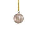 Shimmering Charm Glass Ornament - Gold - Ornaments by Carlyle Avenue