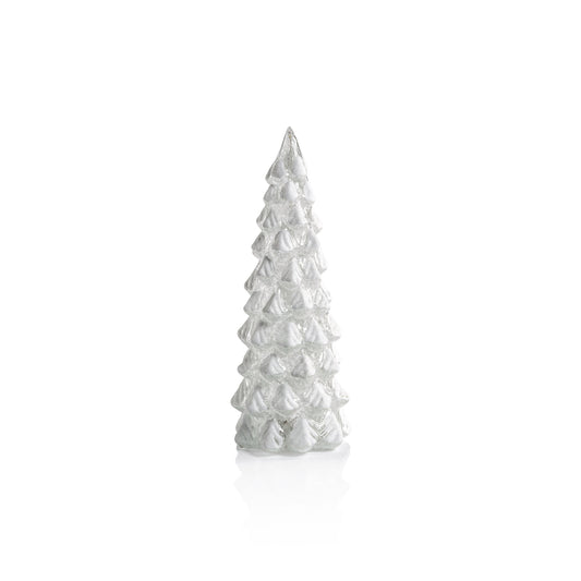 LED Snow Tree - White - Set of 2 - Christmas Trees by Carlyle Avenue