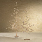 Beaded Glass Berry Tree - Clear and Gold - Christmas Trees by Carlyle Avenue