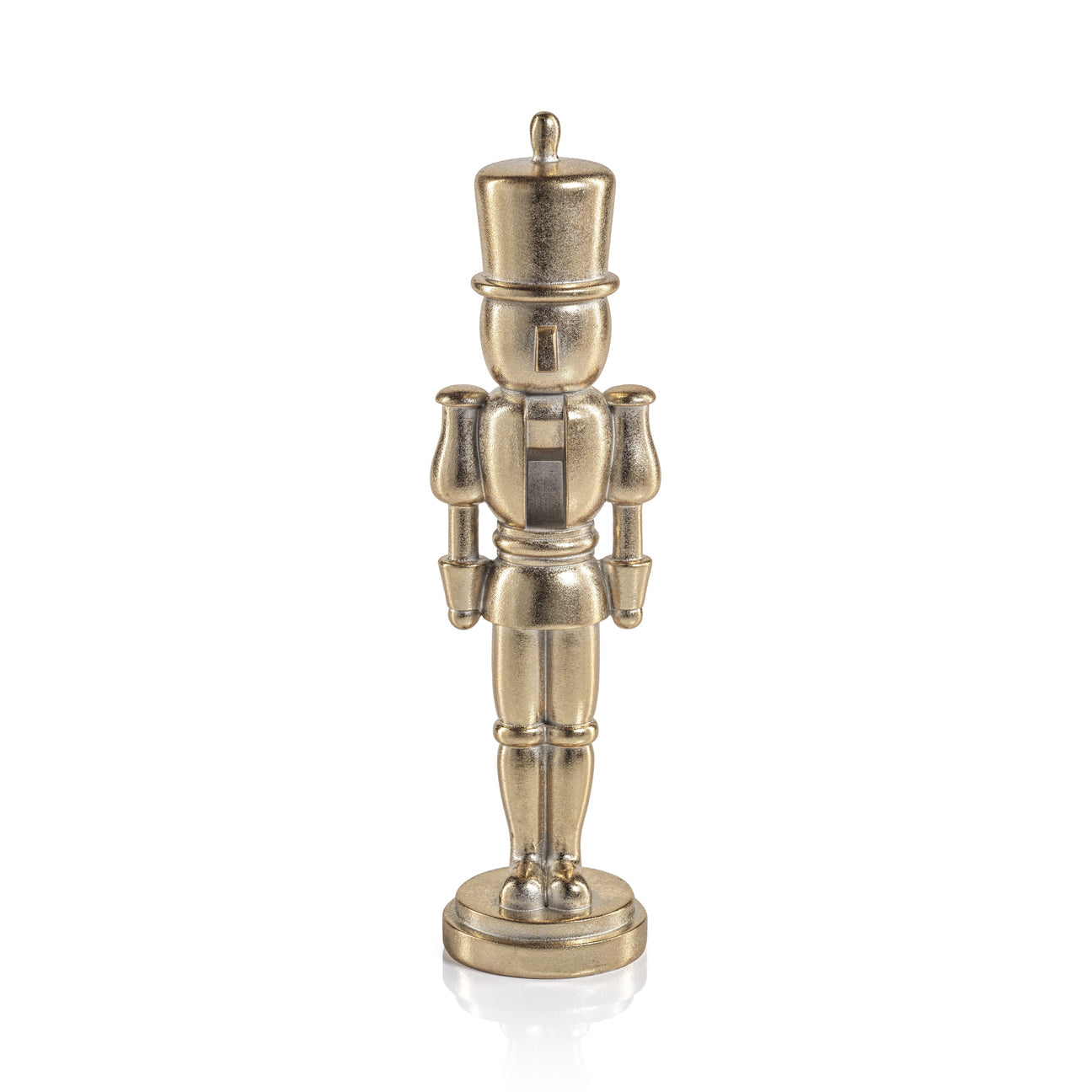 Metallic Decorative Nutcracker - Gold