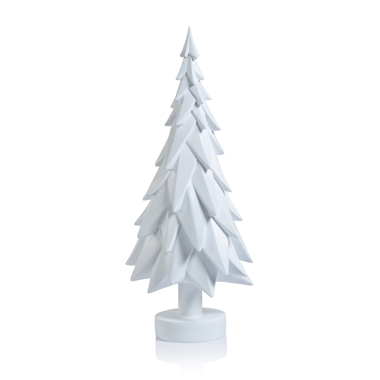 Matte White Decorative Tree