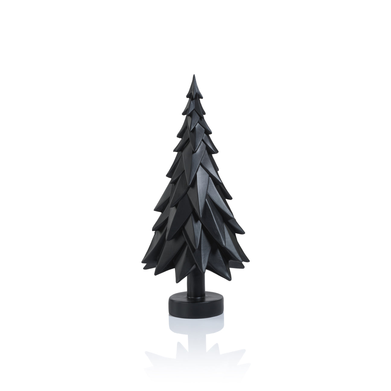 Matte Black Decorative Tree