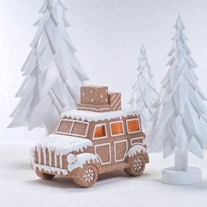 LED Gingerbread Car - Christmas Decor by Carlyle Avenue