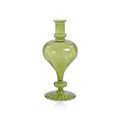 Venetian Spiral Vase - Green - Set of 2 - Vases by Carlyle Avenue