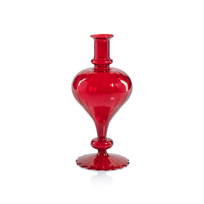 Venetian Spiral Vase - Red - Vases by Carlyle Avenue