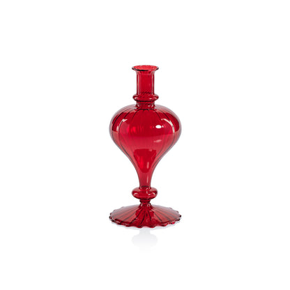 Venetian Spiral Vase - Red - Vases by Carlyle Avenue