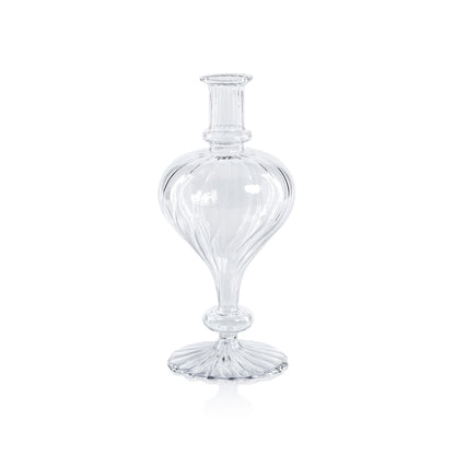 Venetian Spiral Vase - Clear - Vases by Carlyle Avenue