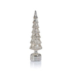 Alpine Rotating LED Tree - Antique Silver - Christmas Decor by Carlyle Avenue