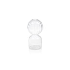 Ritz Single Stem Glass Vase - Clear - Vases by Carlyle Avenue