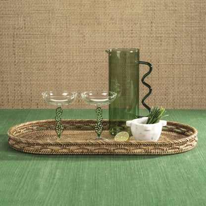 Costa De Sol Pitcher - Green - Drinkware by Carlyle Avenue
