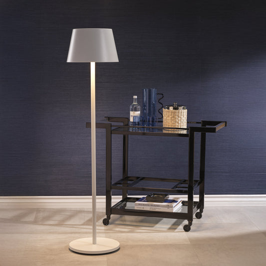 MALIBU Rechargeable Floor Light - Matte White