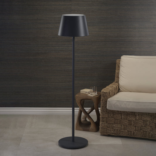 MALIBU Rechargeable Floor Light - Slate Gray