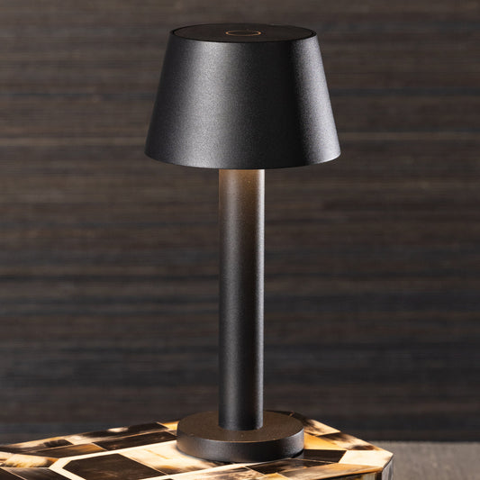 COMO Rechargeable Table Light - Matte Black -  by Carlyle Avenue
