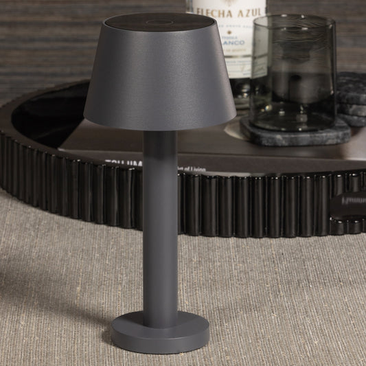 COMO Rechargeable Table Light - Slate Gray