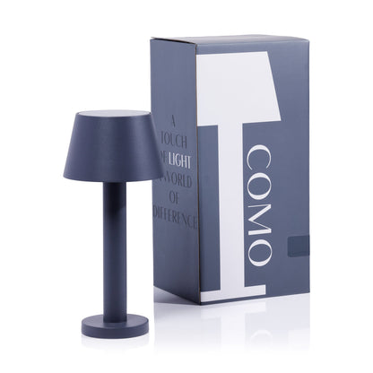 COMO Rechargeable Table Light - Slate Gray