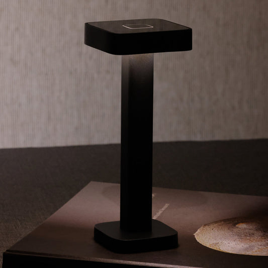 MONZA Rechargeable Table Light - Matt Black -  by Carlyle Avenue