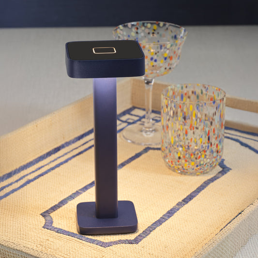 MONZA Rechargeable Table Light - Indigo Blue -  by Carlyle Avenue