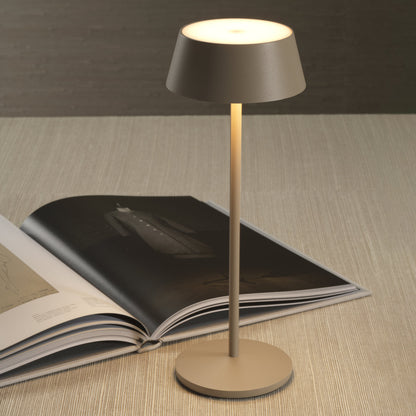 ANDRIA Rechargeable Table Light - Light Taupe -  by Carlyle Avenue