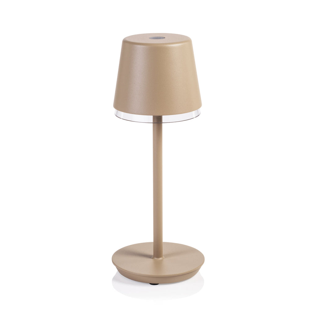 LUCCA Rechargeable Table Light - Light Taupe -  by Carlyle Avenue