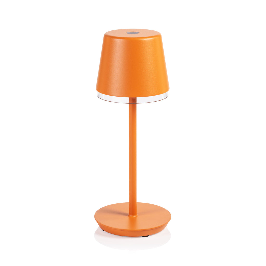 LUCCA Rechargeable Table Light - Deep Tangerine -  by Carlyle Avenue