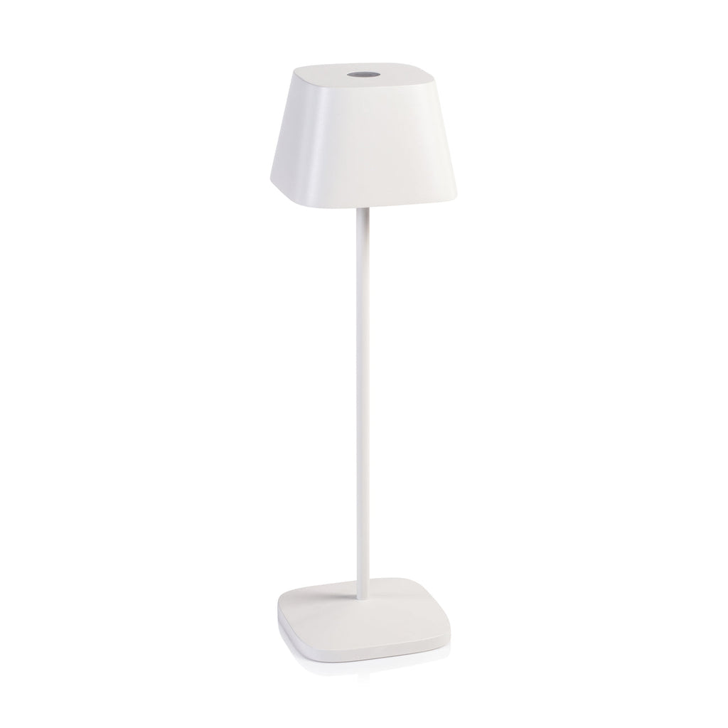 NAPOLI Rechargeable Table Light - Matte White -  by Carlyle Avenue