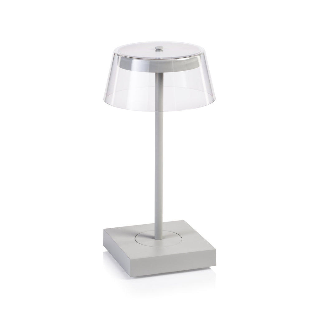 SARDINIA Rechargeable Table Light - Light Gray -  by Carlyle Avenue