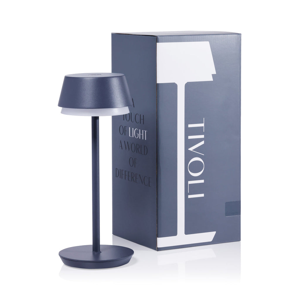 TIVOLI Rechargeable Table Light - Slate Gray -  by Carlyle Avenue
