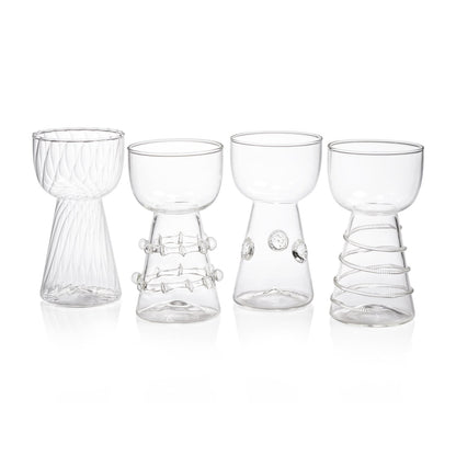 Amelie Vase - Set of 4 Assorted - Vases by Carlyle Avenue