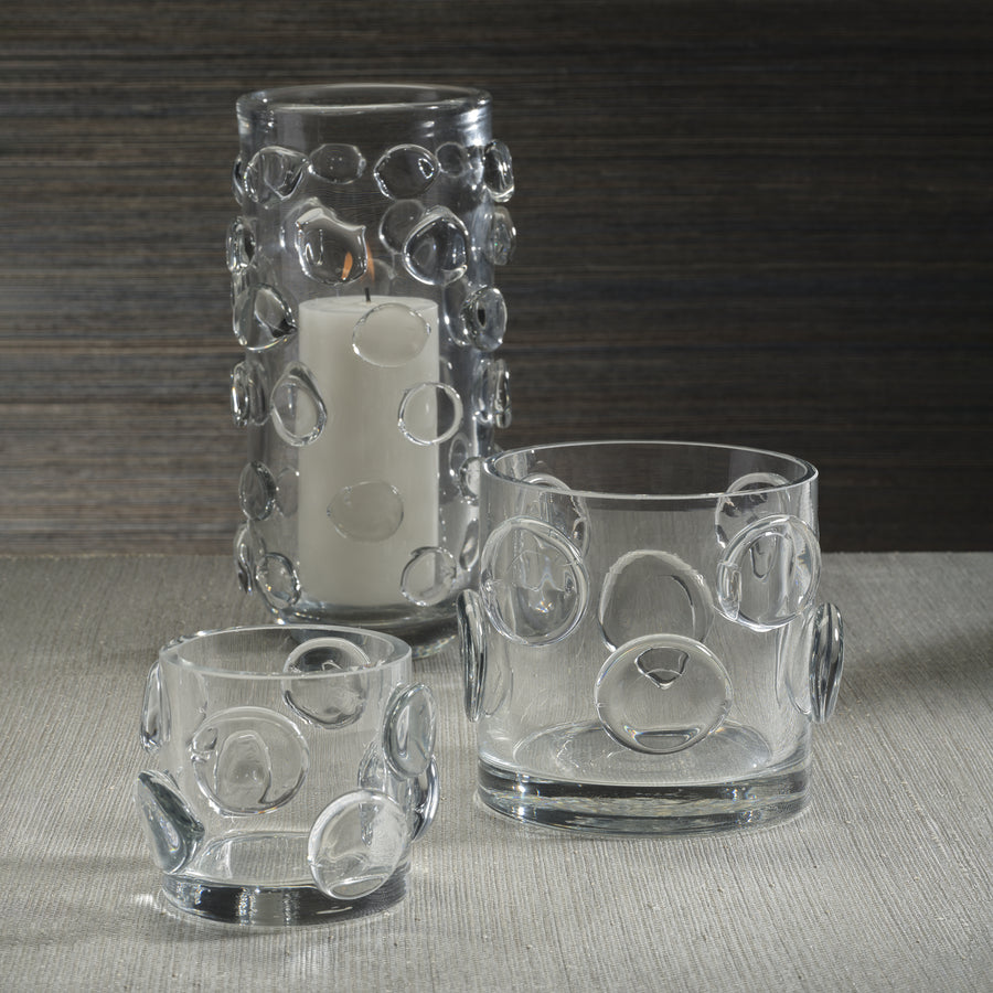 Celeste Vase/Hurricane Collection - Clear - Decorative Accessories by Carlyle Avenue