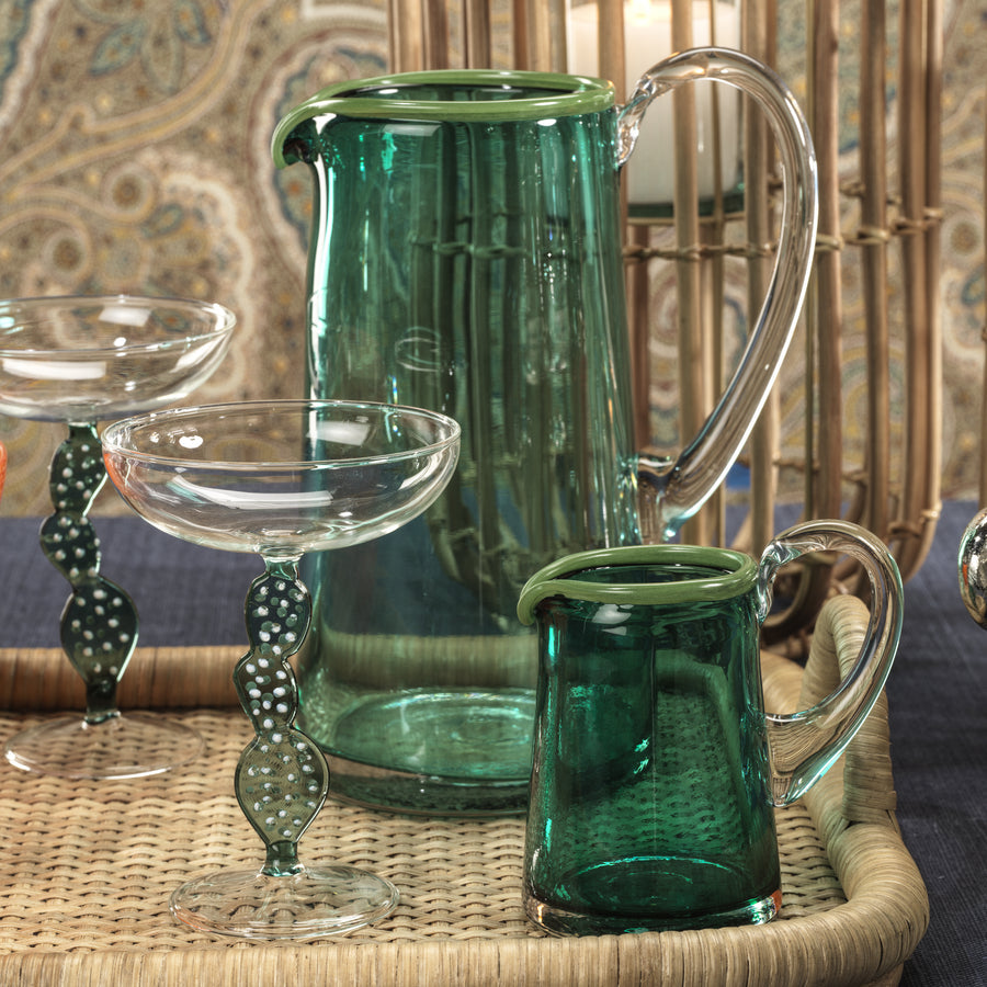 Cheers! アクア SP Lagoon Juice Pitcher -Azul, Green and Clear