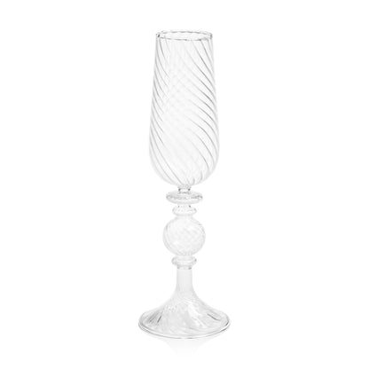 Rialto Twisted Optic Glassware - Drinkware Sets by Carlyle Avenue