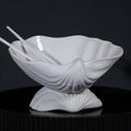 La Coquille Stoneware Clam Shell Bowl - Serveware by Carlyle Avenue