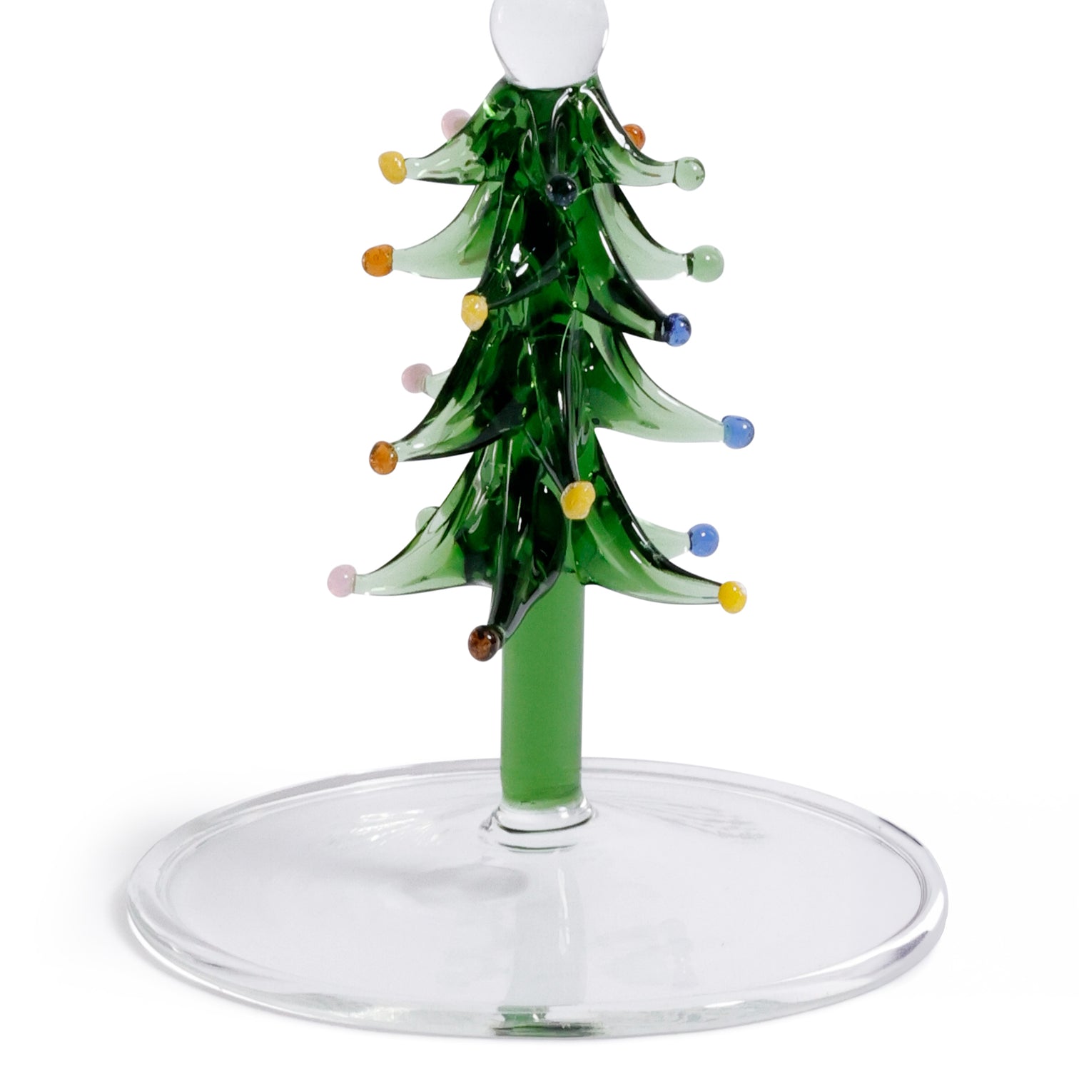 Christmas Tree Icon Glassware Collection - Green - Drinkware Sets by Carlyle Avenue
