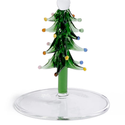 Christmas Tree Icon Glassware Collection - Green - Drinkware Sets by Carlyle Avenue