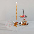 Holiday Gingerbread Icon Taper Candle Holder - Set of 4 - Candle Holders by Carlyle Avenue