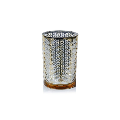 Laser Etched Metallic Hurricane - Gold - Hurricane by Carlyle Avenue