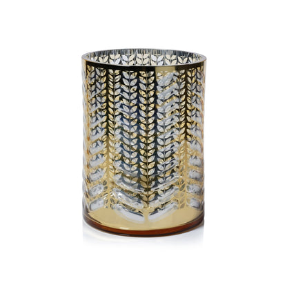 Laser Etched Metallic Hurricane - Gold - Hurricane by Carlyle Avenue