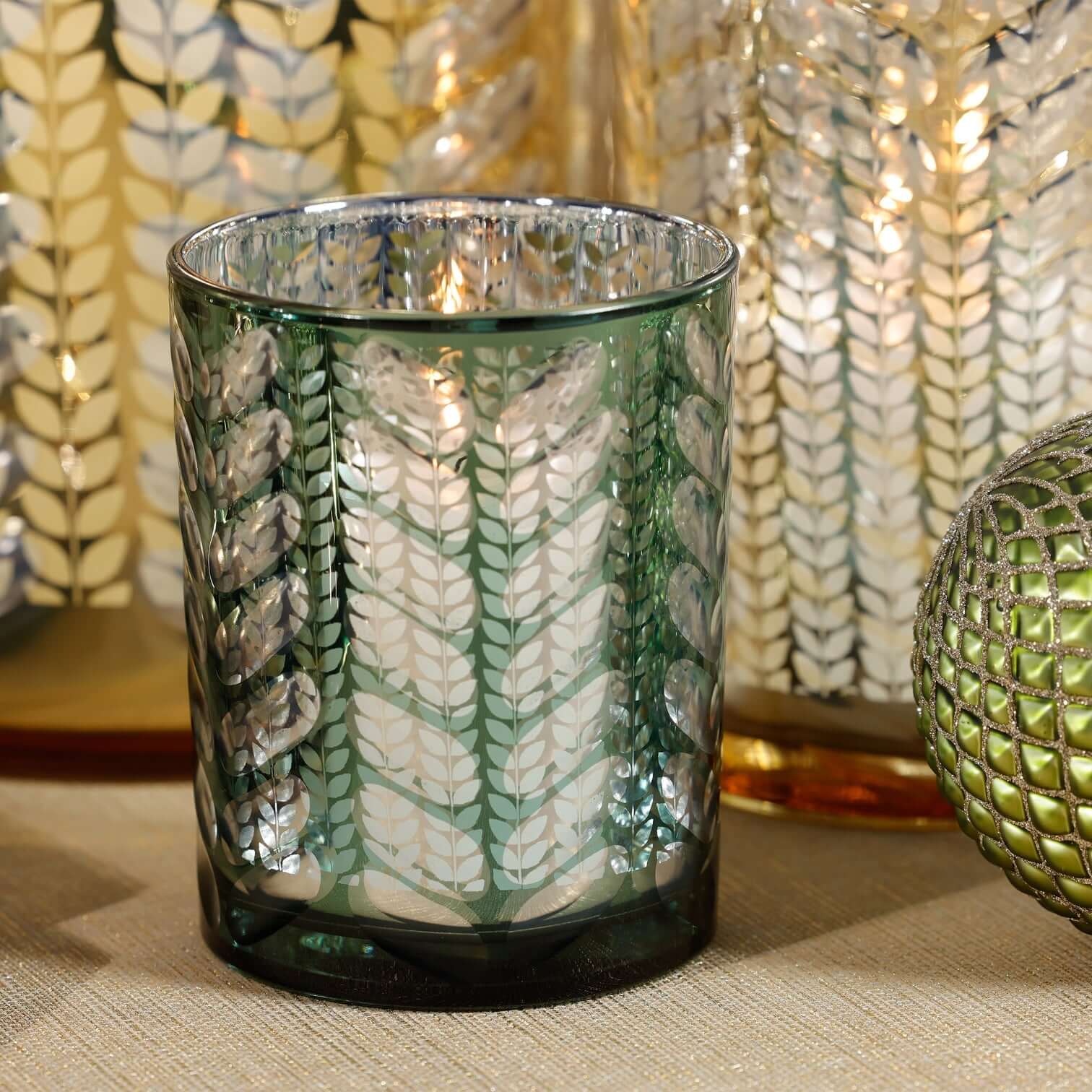 Laser Etched Metallic Hurricane - Green - Hurricane by Carlyle Avenue