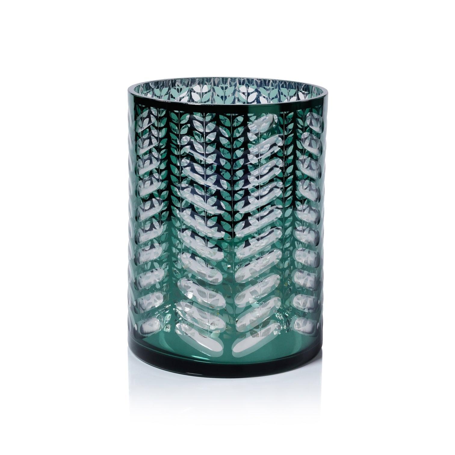 Laser Etched Metallic Hurricane - Green