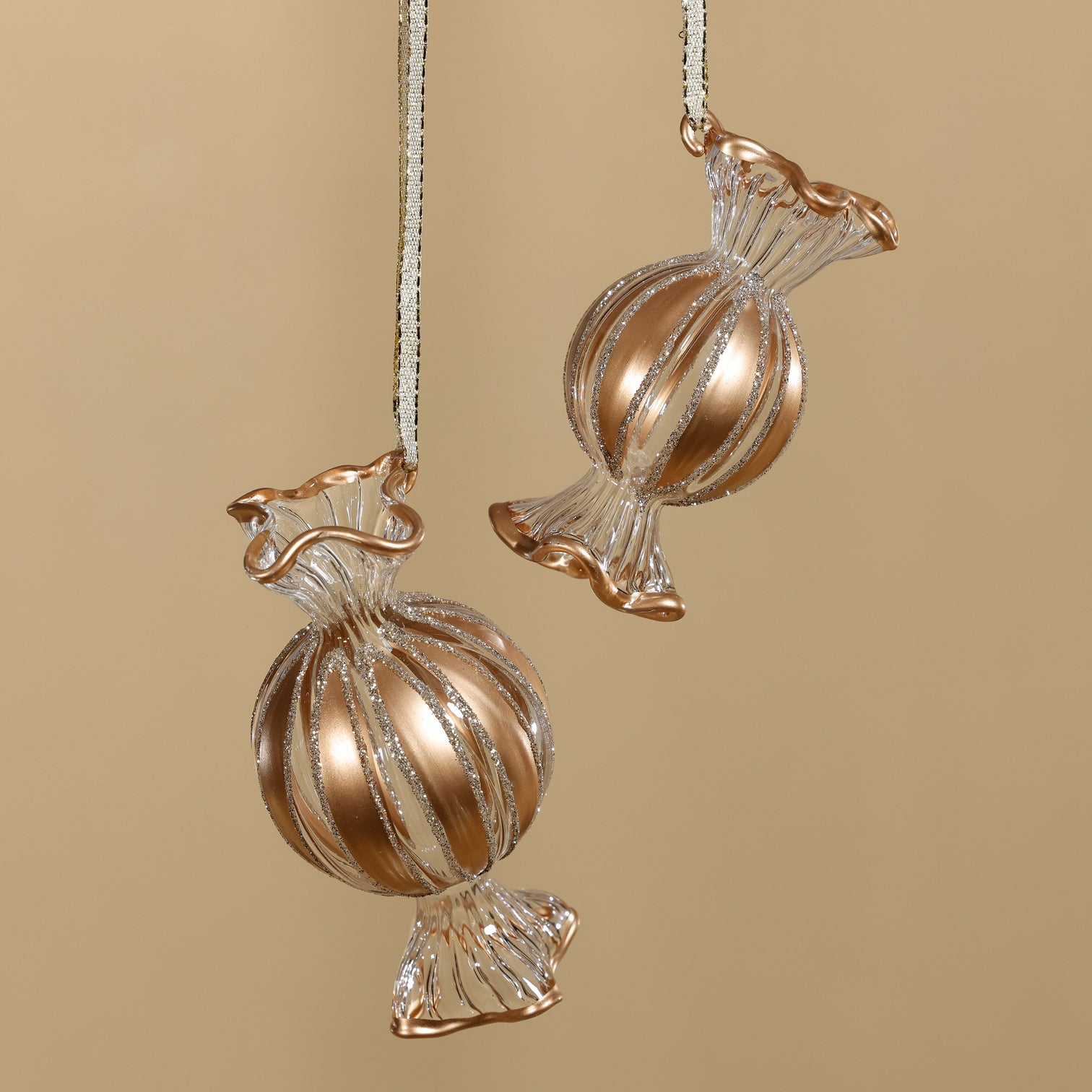 Wrapped Candy Glass Ornaments - Thumbnail 2