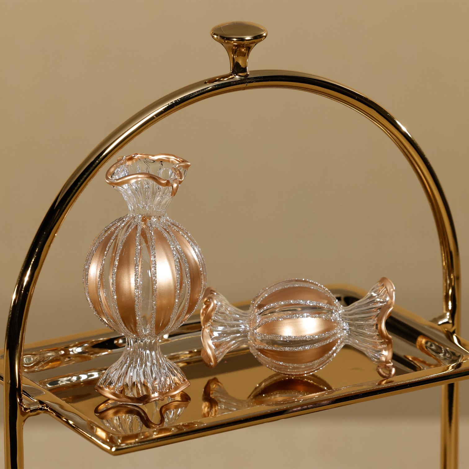 Wrapped Candy Glass Ornaments - Thumbnail 3