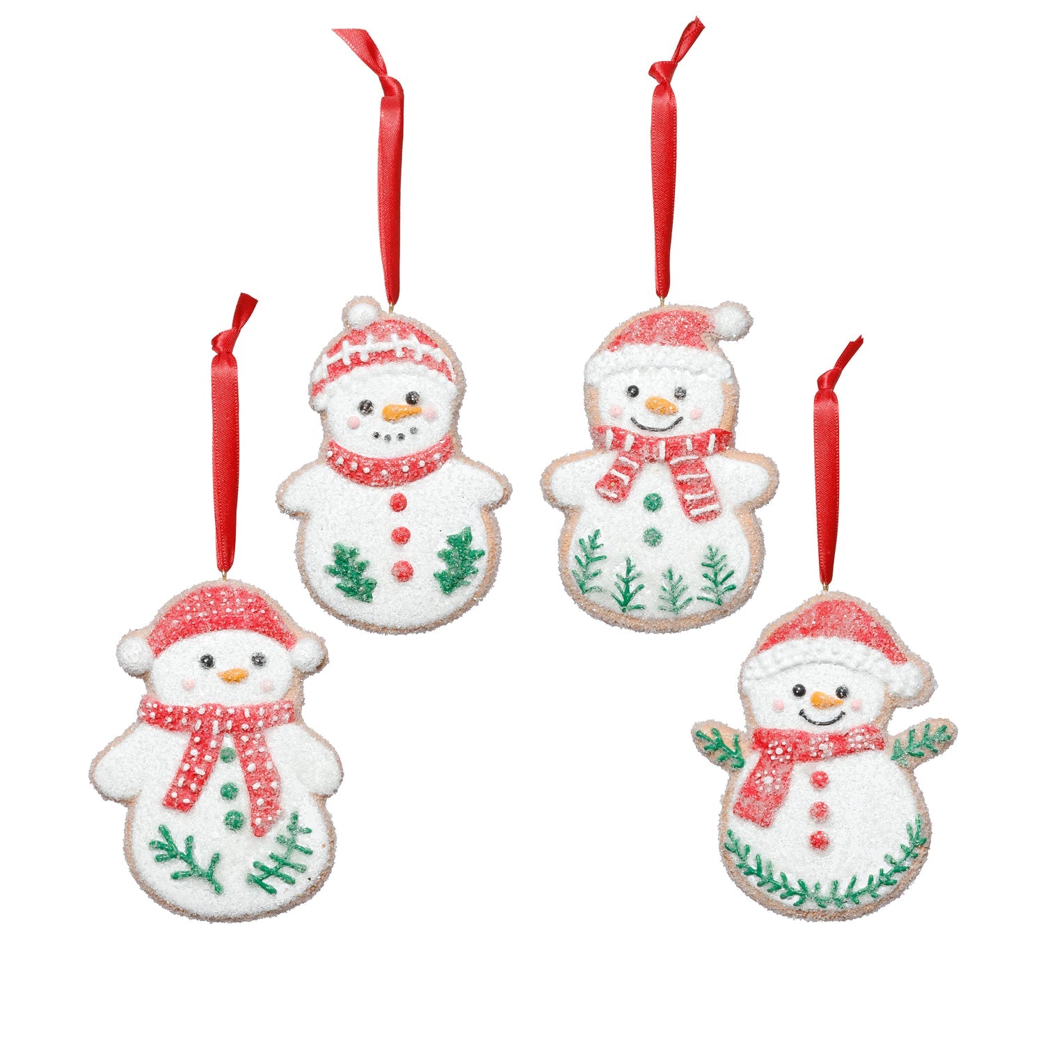 Cookie Snowman Ornaments - Thumbnail 2