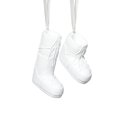 Après Ski Boots - White - Set of 2 Assorted