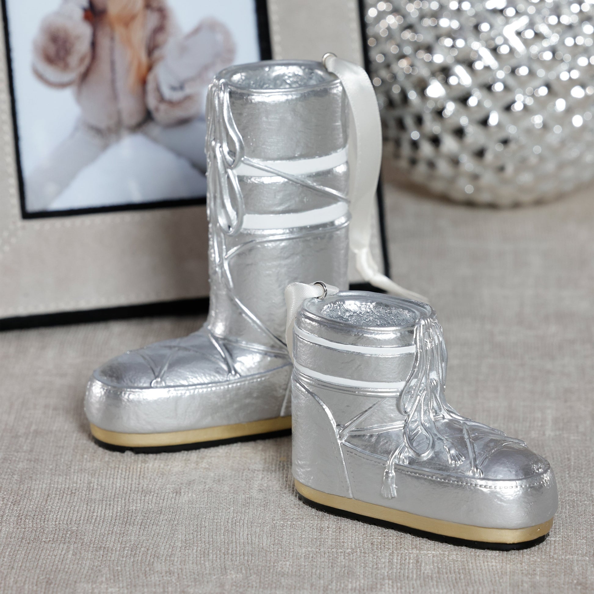 Apres Ski Boots - Silver