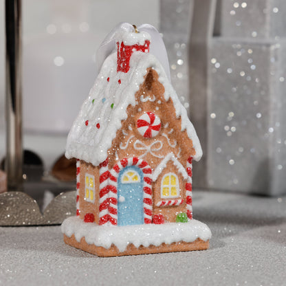 Gingerbread House Ornament - 2 Assorted Styles - Christmas Ornaments by Carlyle Avenue